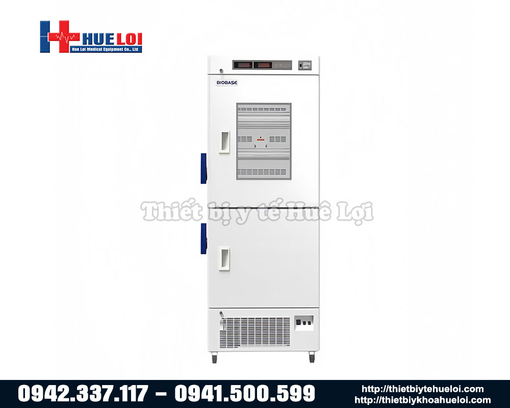 tủ đông âm sâu 2 dải nhiệt độ