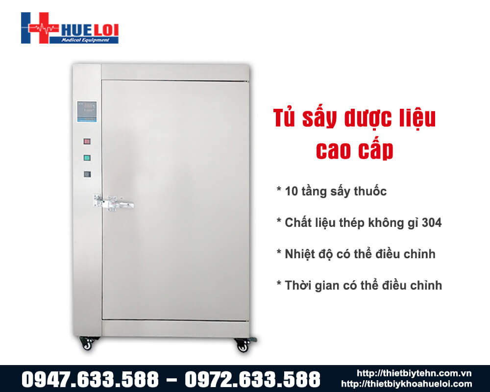 tủ sấy thuốc đông y