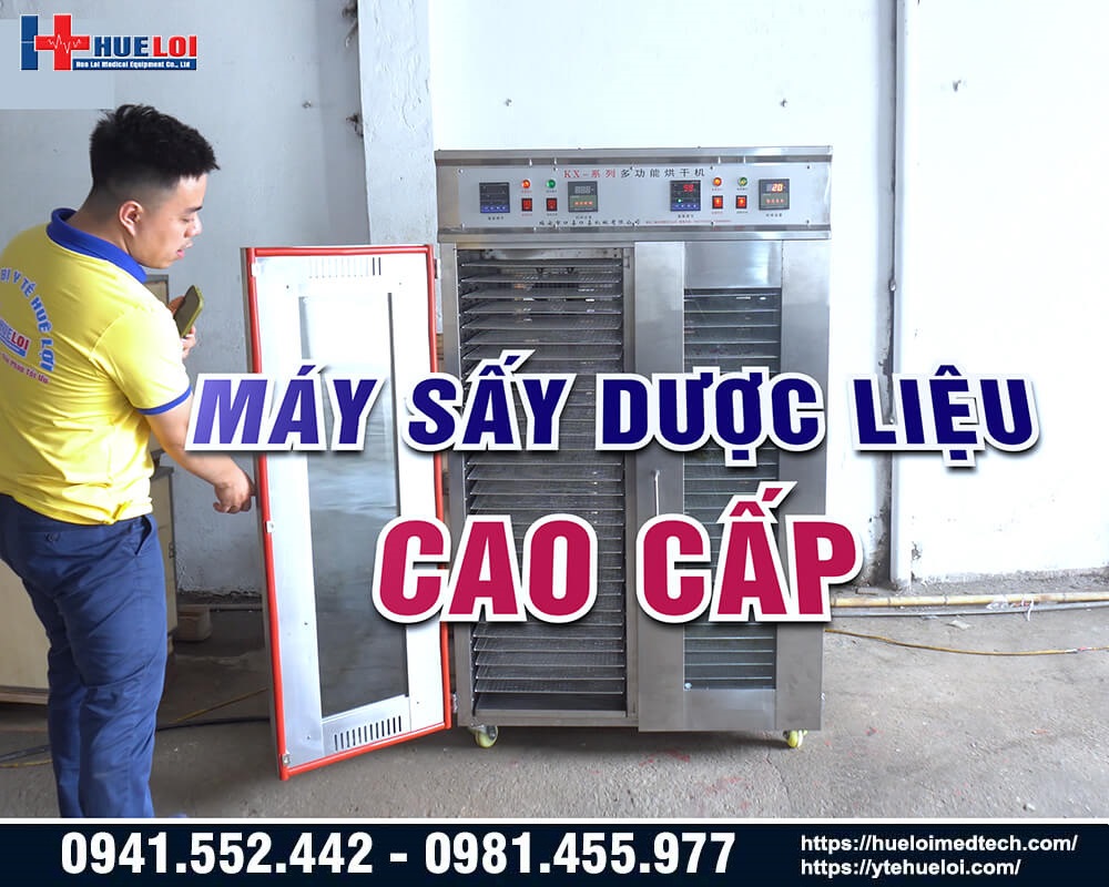 máy sấy dược liệu 2 cánh 