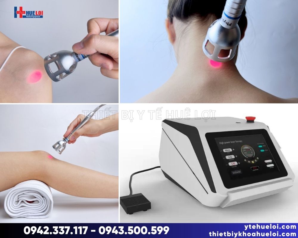 máy laser điều trị đau 