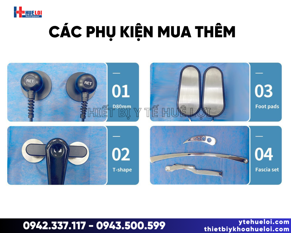 Phụ kiện mua thêm của máy