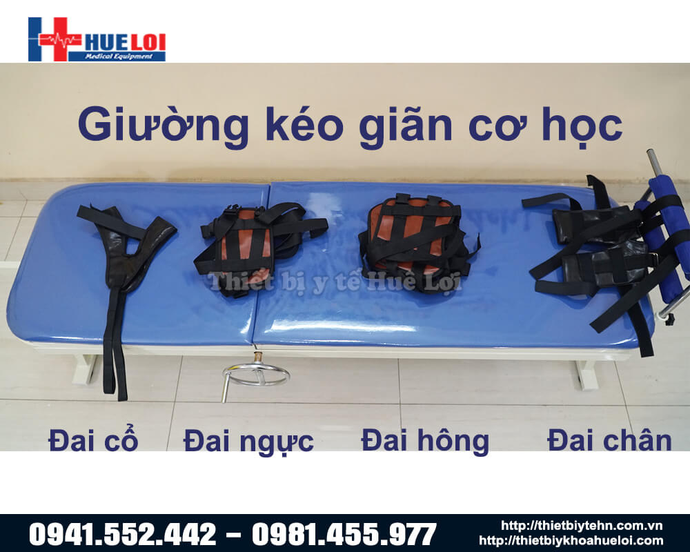 giường kéo giãn cột sống bằng cơ