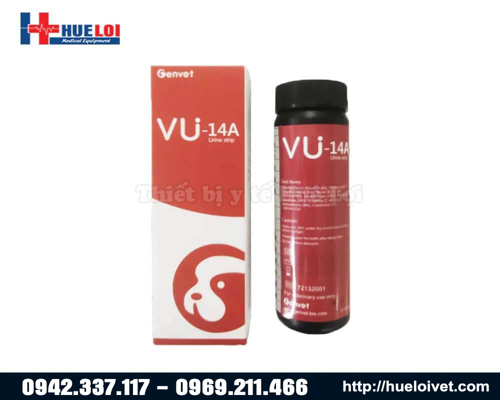 hộp test xét nghiệm nước tiểu vet vu10