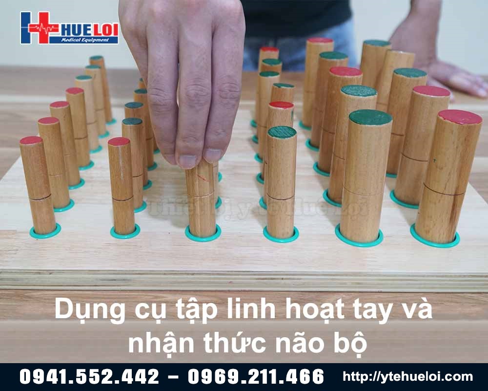 dụng cụ tập linh hoạt tay cho người bị tai biến