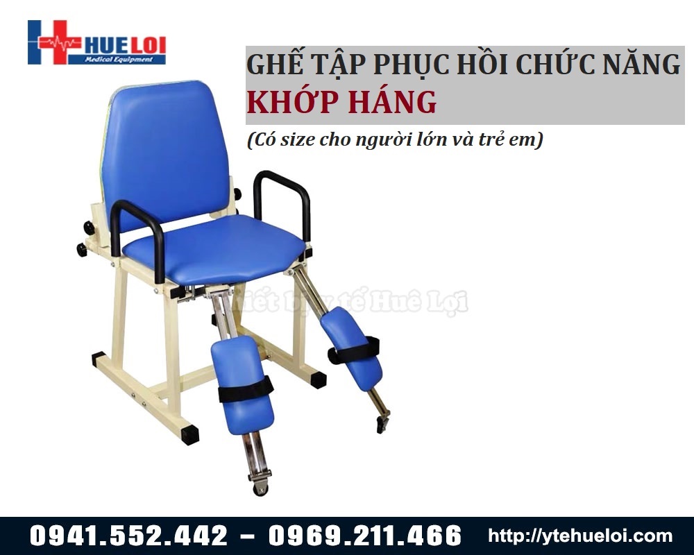 ghế tập khớp háng cho người bị tai biến