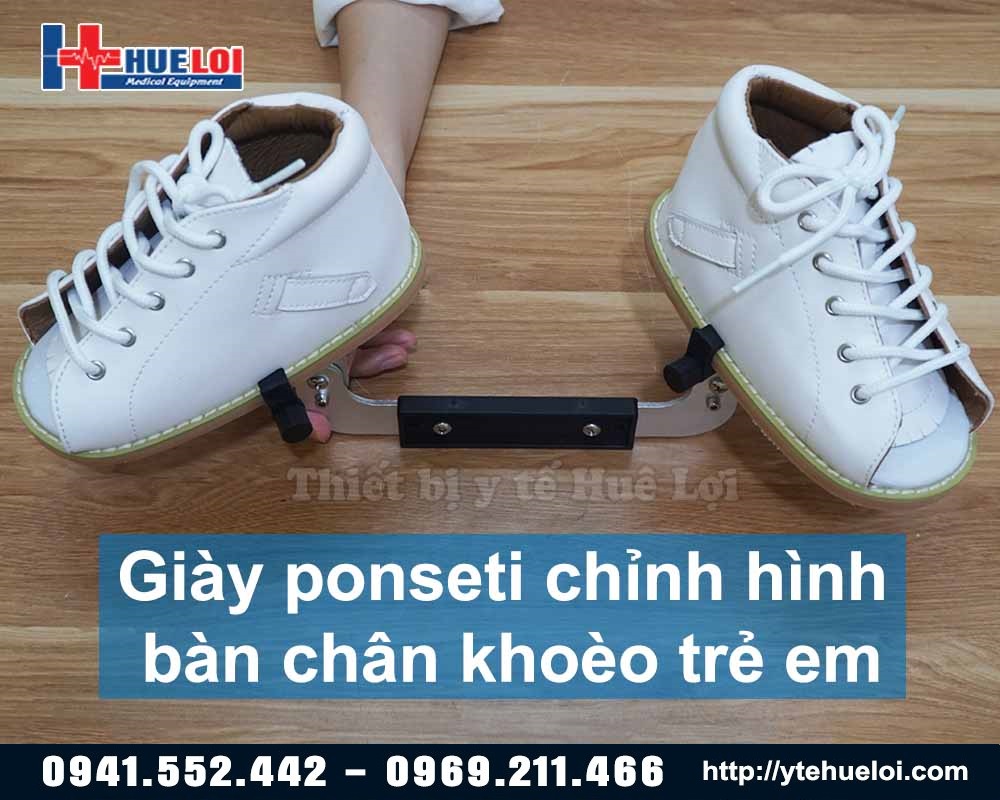 giày chỉn hình bàn chân 