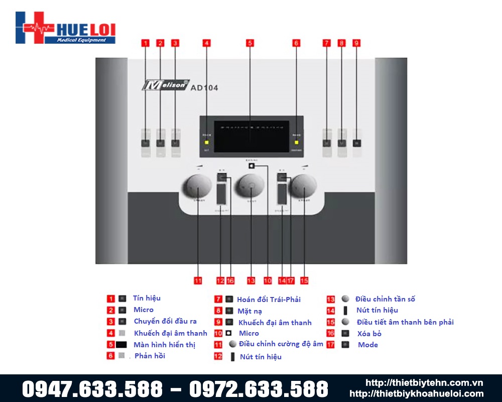 máy test thính lực