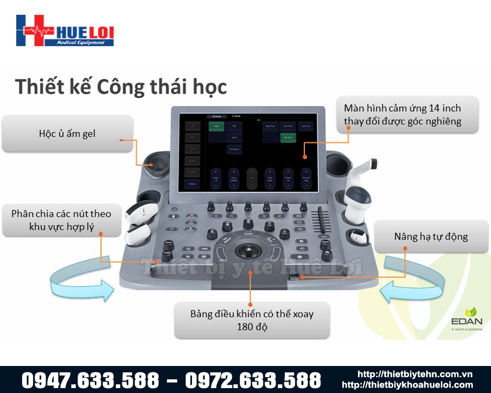 ưu điểm của máy siêu âm edan lx9
